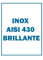 INOX AISI 430 BRILLANTE